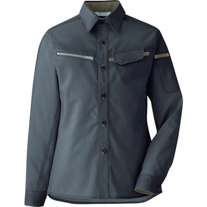 【CAINZ-DASH】ミドリ安全 ベルデクセル 交織ストレッチ 女子シャツ VELS2539 上 13 VELS2539UE-13【別送品】