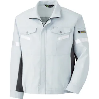 【CAINZ-DASH】ミドリ安全 ベルデクセル 帯電防止 反射材仕様ブルゾン VE541上 5L VE541UE-5L【別送品】