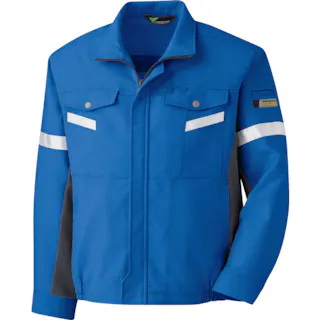 【CAINZ-DASH】ミドリ安全 ベルデクセル 帯電防止 反射材仕様ブルゾン VE543上 M VE543UE-M【別送品】