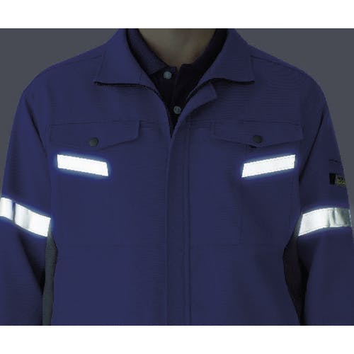 CAINZ-DASH】ミドリ安全 ベルデクセル帯電防止 反射材仕様 長袖シャツ