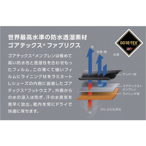 CAINZ-DASH】ミドリ安全 ゴアテックス（R）ファブリクス使用 安全靴