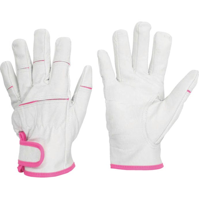 【CAINZ-DASH】ミドリ安全 女性用革手袋　ＭＴ－５５０　Ｓサイズ MT-550-S【別送品】
