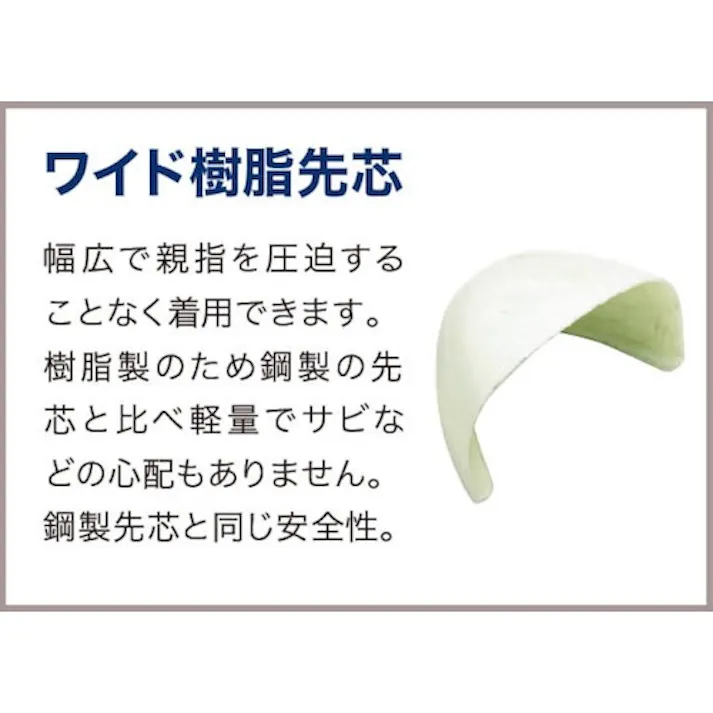 【CAINZ-DASH】ミドリ安全 ワイド樹脂先芯耐滑安全靴 CJ010 25.5cm CJ010-25.5【別送品】
