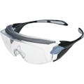 【CAINZ-DASH】ミドリ安全 小顔用タイプ保護メガネ　オーバーグラス　ＶＳ－３０３Ｆ　ブルー VS-303F-BL【別送品】