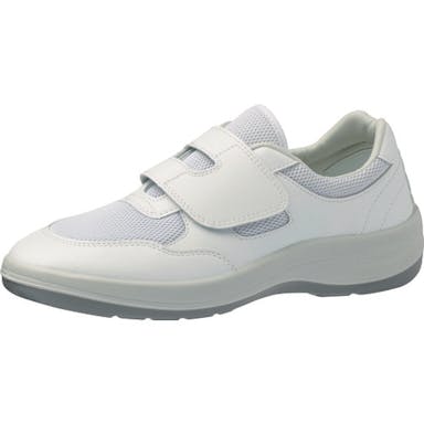【CAINZ-DASH】ミドリ安全 男女兼用　静電作業靴　エレパス　ＮＵ４０３　ホワイト　２１．５ｃｍ NU403-21.5【別送品】