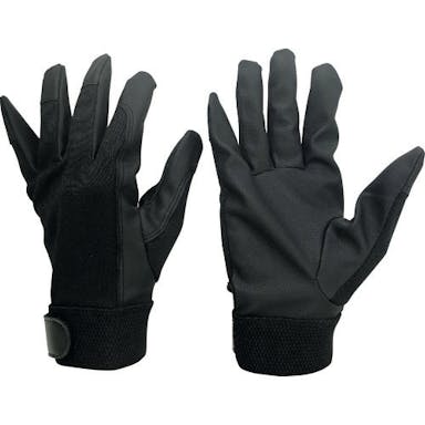 【CAINZ-DASH】ミドリ安全 合成皮革手袋　薄手タイプ　ＰＵウイングローブＣ　Ｓサイズ　１双 PU-WINGLOVE-C-S【別送品】