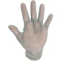【CAINZ-DASH】ミドリ安全 ステンレス製　耐切創クサリ手袋　５本指　ＷＩＬＣＯ－０５０　ＬＬサイズ　１枚 WILCO-050-LL【別送品】