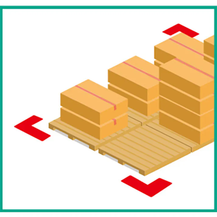 【CAINZ-DASH】ミドリ安全 ベルデビバ位置決めテープ 白 2枚×10シート入 VHT-ICHIGIME-W【別送品】