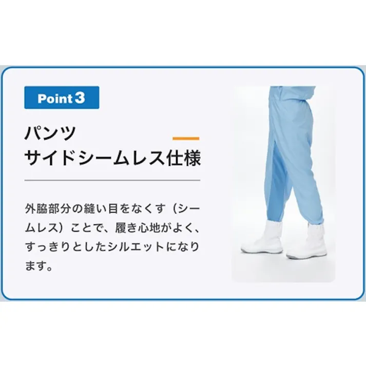 【CAINZ-DASH】ミドリ安全 クリーンスーツ ベルデクセル VEYS120 ブルー 5L VEYS120-B-5L【別送品】