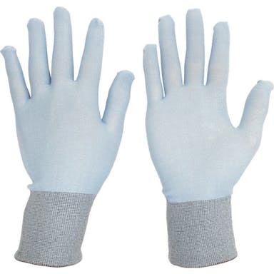 【CAINZ-DASH】ミドリ安全 耐切創性手袋　カットガード１８２　ブルー　最薄手タイプ　ＬＬ【別送品】