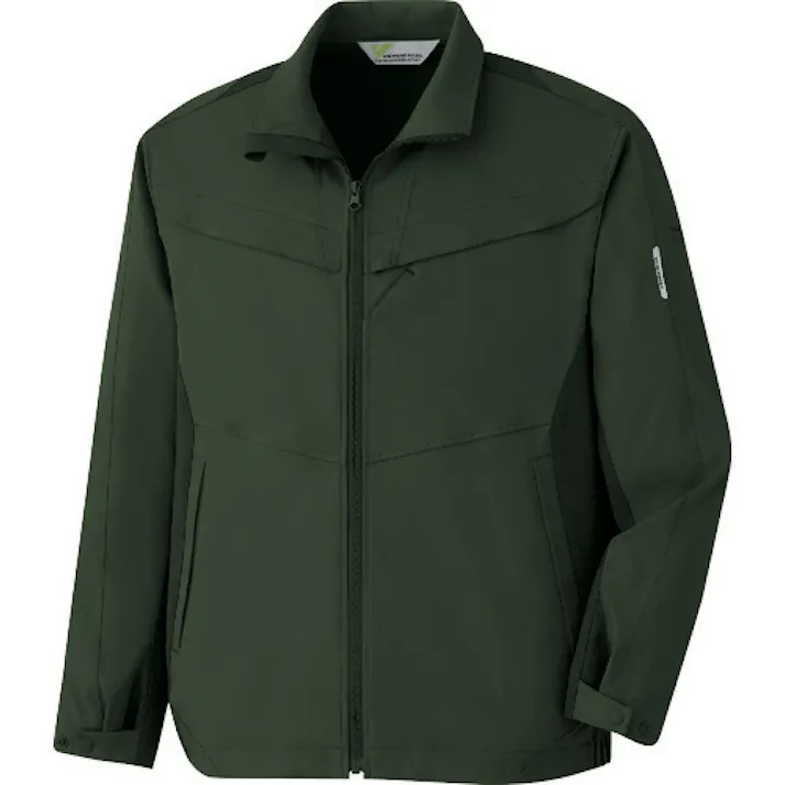 【CAINZ-DASH】ミドリ安全 ハイストレッチブルゾン VE626 上 モスグリーン M VE626-UE-M【別送品】