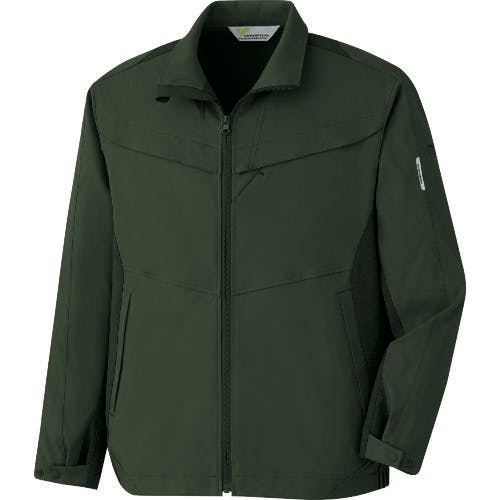 ミドリ安全 ハイストレッチブルゾン VE626 上 モスグリーン 5L VE626-UE-5L 作業服(ジャケット) ミドリ安全 ハイストレッチブルゾン VE626 上 モスグリーン 5L VE626-UE-5L 作業服(ジャケット)