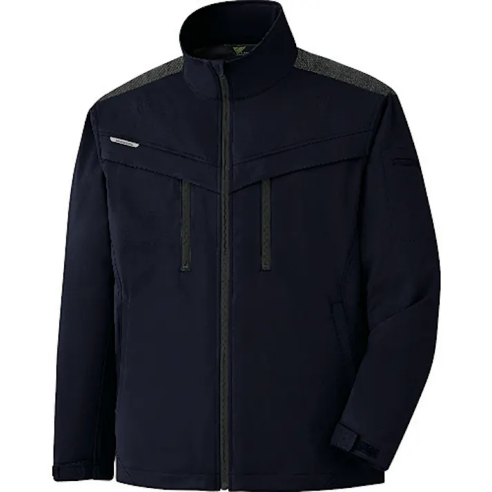 【CAINZ-DASH】ミドリ安全 VERDEXCEL ストレッチ防寒ジャンパー VE2007 上 ネイビー LL VE2007-UE-LL【別送品】