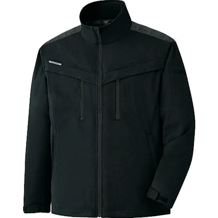 【CAINZ-DASH】ミドリ安全 VERDEXCEL ストレッチ防寒ジャンパー VE2009 上 ブラック L VE2009-UE-L【別送品】