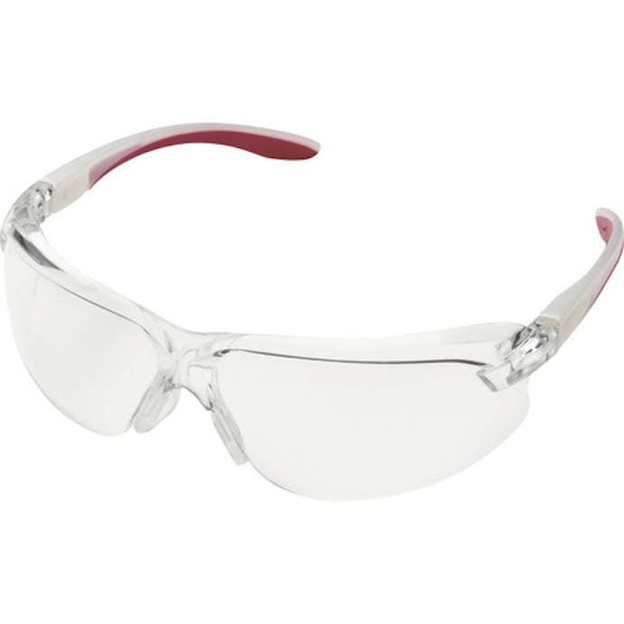 【CAINZ-DASH】ミドリ安全 二眼型　保護メガネ　ＭＰ－８２２　レッド MP-822-RD【別送品】