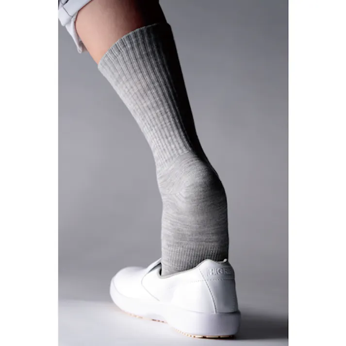 【CAINZ-DASH】ミドリ安全 ベルデソックスeks 先丸 グレー M VERDE SOCKSEKS-SM-GY-M【別送品】