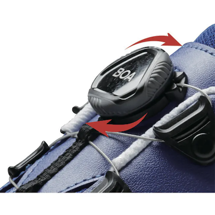 【CAINZ-DASH】ミドリ安全 Boaシステム 小指保護プロスニーカー PF-117Boaブラック 26.0cm PF-117BOA-BK-26【別送品】