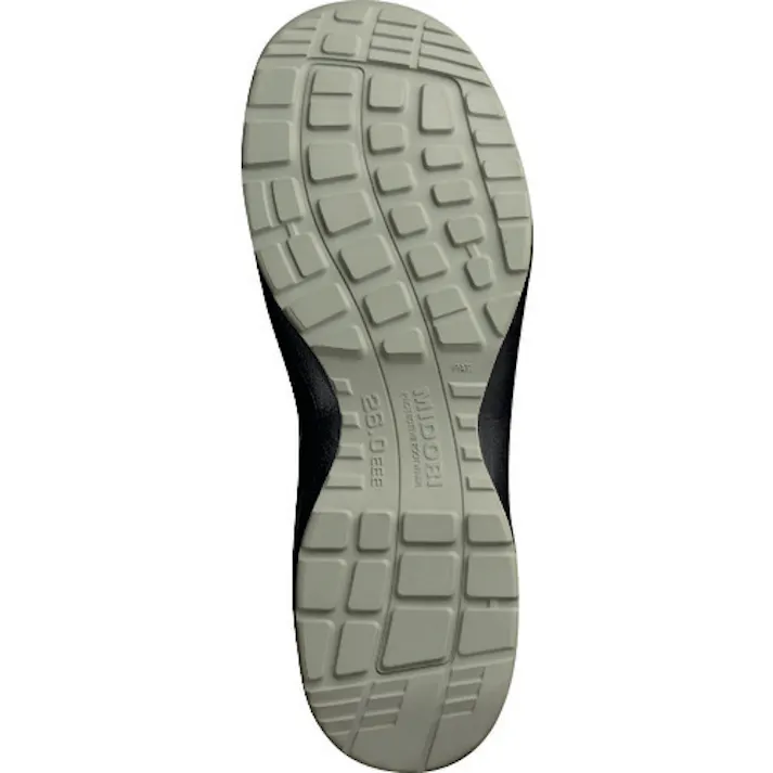 【CAINZ-DASH】ミドリ安全 Boaシステム 小指保護プロスニーカー PF-117Boaブラック 26.5cm PF-117BOA-BK-26.5【別送品】