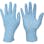【CAINZ-DASH】ミドリ安全 ニトリル手袋　加硫促進剤不使用　ベルテ７２８　ブルー　粉無　１００枚　ＳＳ  VERTE-728-SS【別送品】