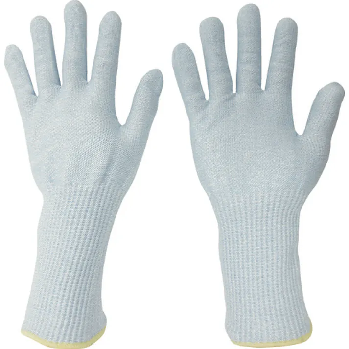 【CAINZ-DASH】ミドリ安全 耐切創性手袋 カットガード F102ロング LL CUT GUARD-F102LONG-LL【別送品】