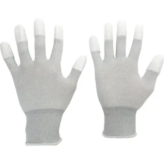 【CAINZ-DASH】ミドリ安全 静電気拡散性手袋(指先コート)MCG-801N L 10双入 MCG801N-L【別送品】