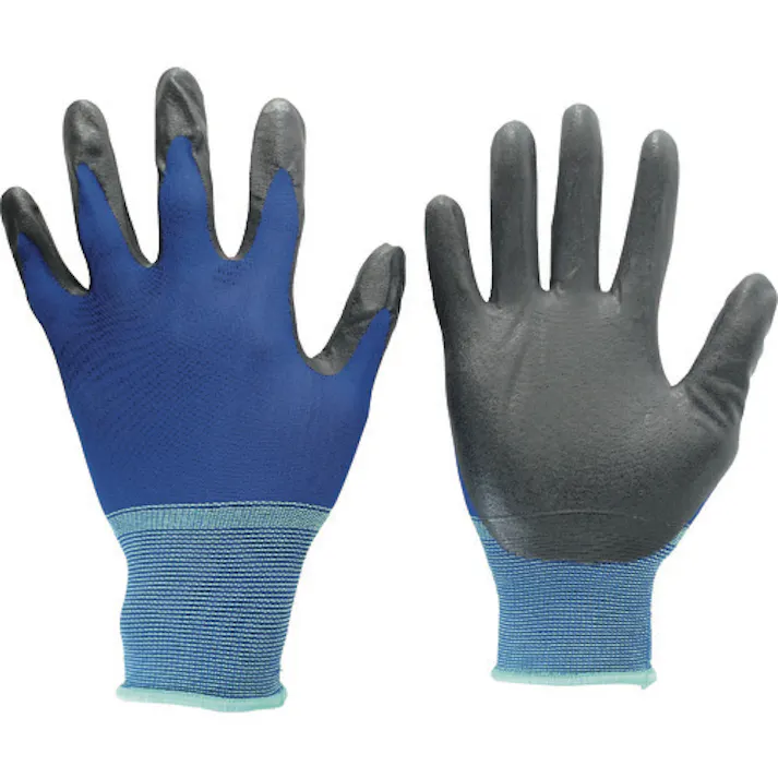 【CAINZ-DASH】ミドリ安全 薄手ニトリルコーティング背抜き手袋 L MHG-150N-L【別送品】