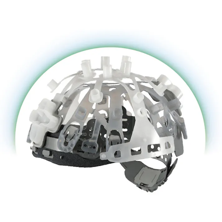 【CAINZ-DASH】ミドリ安全 遮熱ヘルメット SCH-11PCLV RA3-UP Windflow ホワイト/スモーク SCH-11PCLV RA3-UP-W/S【別送品】