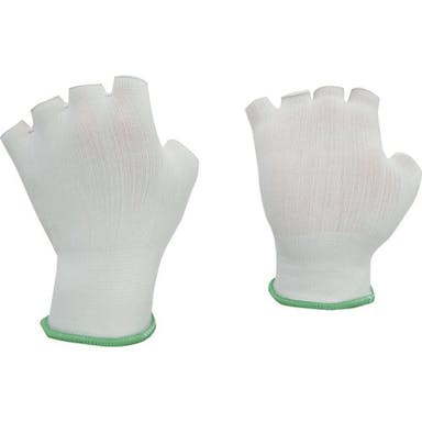 【CAINZ-DASH】ミドリ安全 低発塵手袋　（指切りタイプ）１０双入　Ｍ MCG-703N-M【別送品】