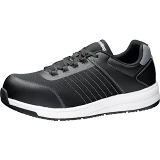 【CAINZ-DASH】ミドリ安全 高反発ソール 先芯入りスニーカー QL-01Nブラック 27.5cm QL-01N-BK-27.5【別送品】