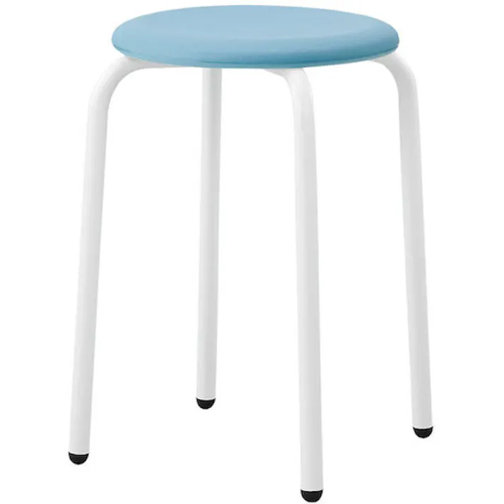 【CAINZ-DASH】アイリスチトセ スツール CRS-42P 青 CRS-42P-BL【別送品】