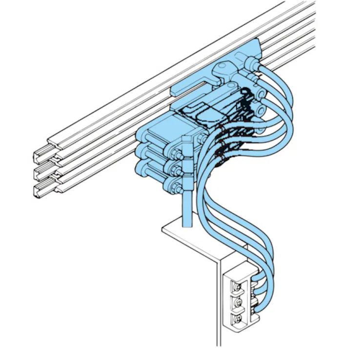 【CAINZ-DASH】パナソニックエレクトリックワークス社 集電アーム シングル型 角棒用 DH58901K1【別送品】