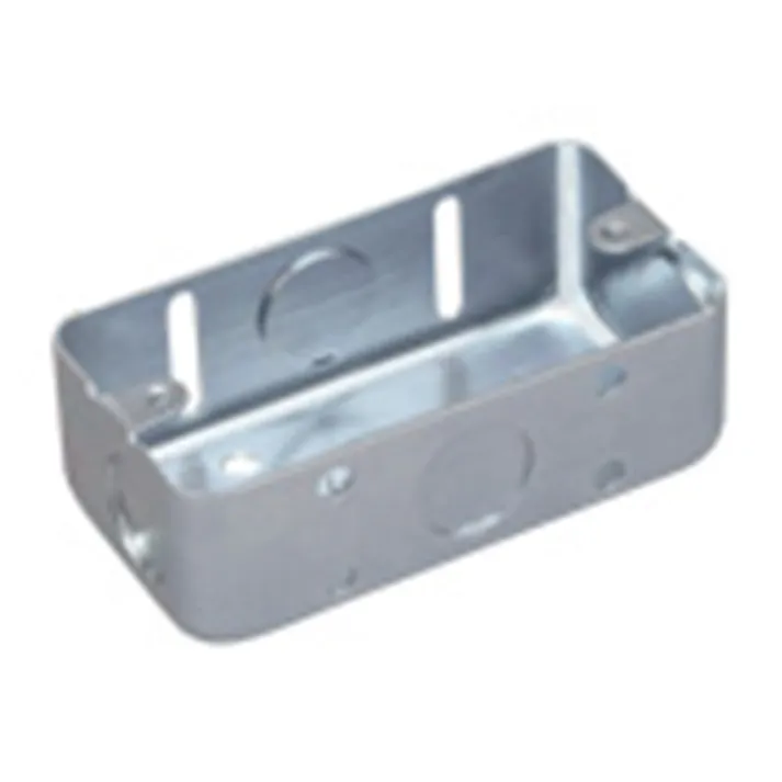 パナソニック 鋼板製スイッチボックス 1コ用耳付 カバーなし DS4811K