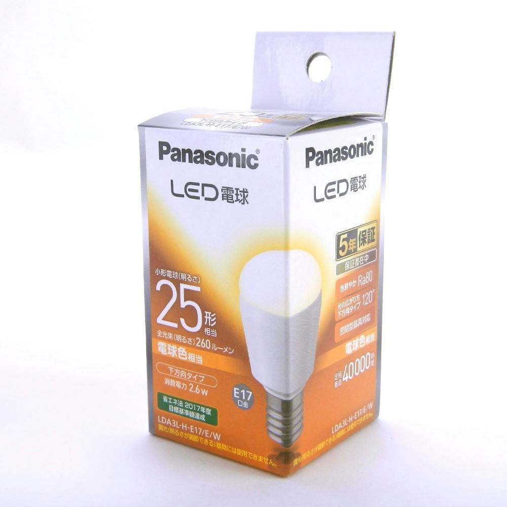 Panasonic LED電球 2.6W 電球色相当 4個セット - 照明