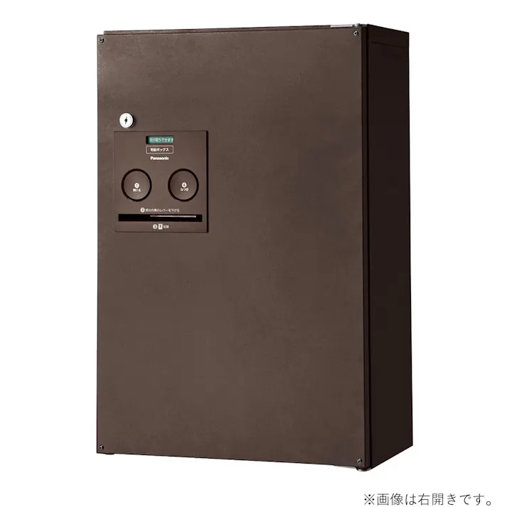 パナソニック 宅配ボックス COMBO ハーフタイプ 前出し 左開き エイジングブラウン CTNR4030LMA【別送品】