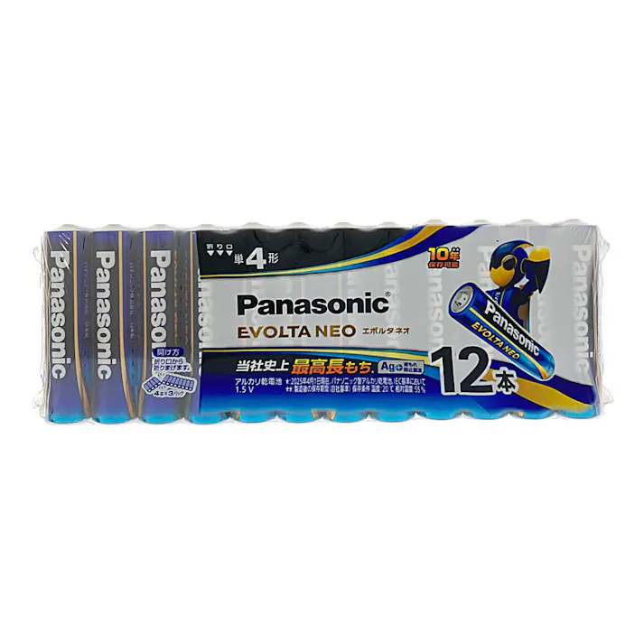 パナソニック 乾電池 エボルタ ネオ 単4形 12本パック LR03NJ/12SW