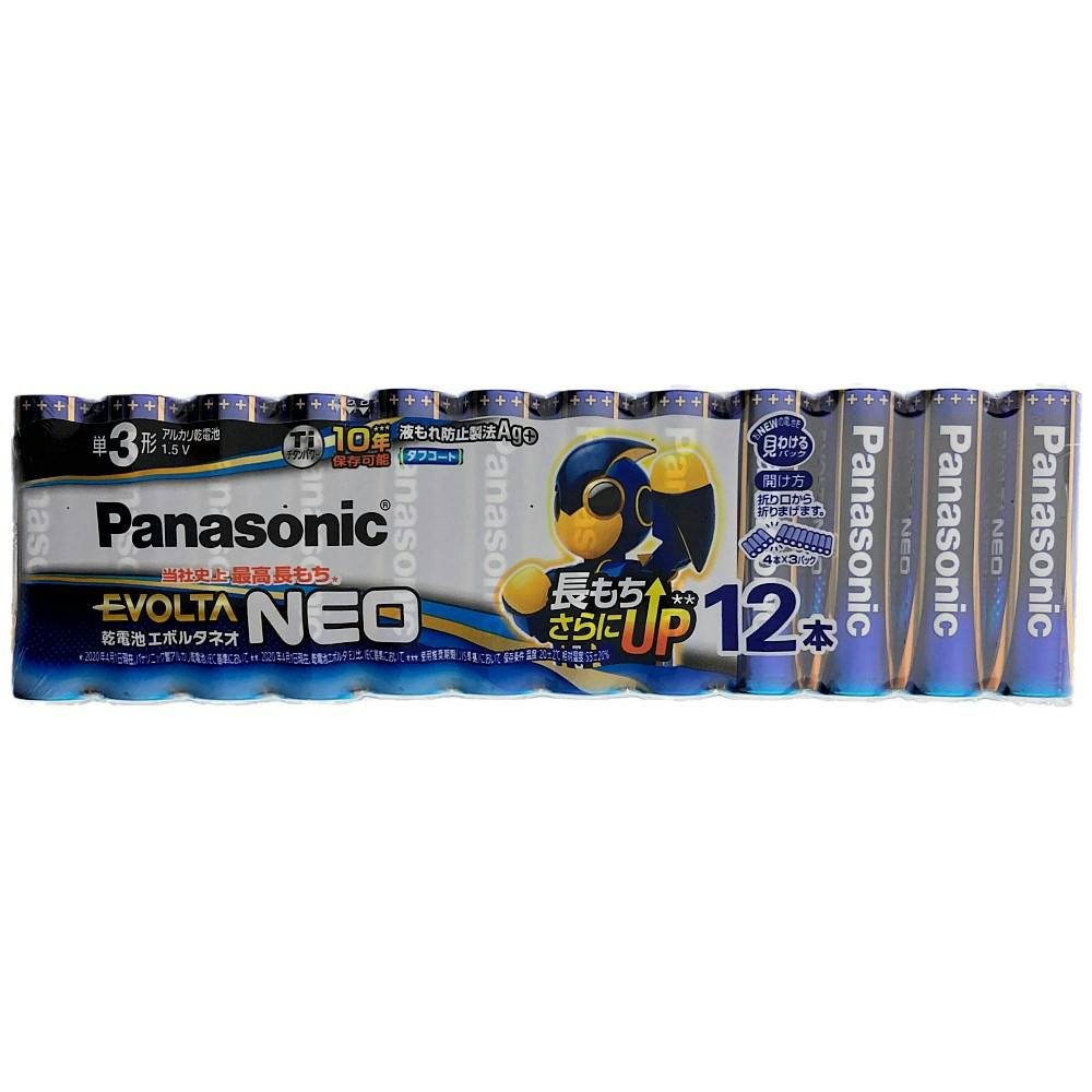 パナソニック 乾電池 エボルタ ネオ 単3形 12本パック LR6NJ/12SW