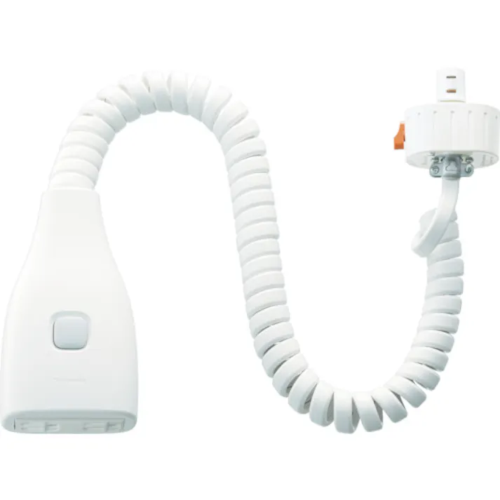 【CAINZ-DASH】パナソニックエレクトリックワークス社 リーラーコンセントプラグL型 DH27761W【別送品】