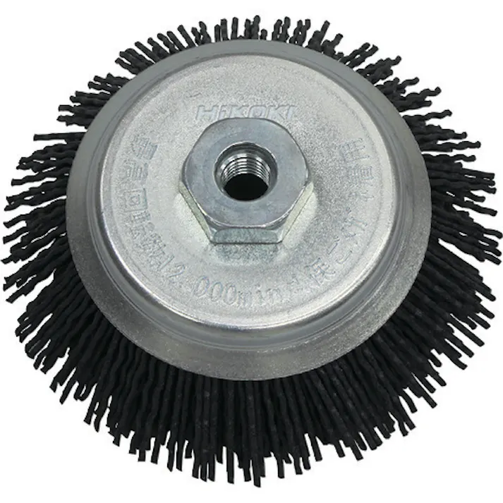 【CAINZ-DASH】工機ホールディングス ベベルブラシ ナイロングリッドブラシ 95mm #60 0033-5963【別送品】