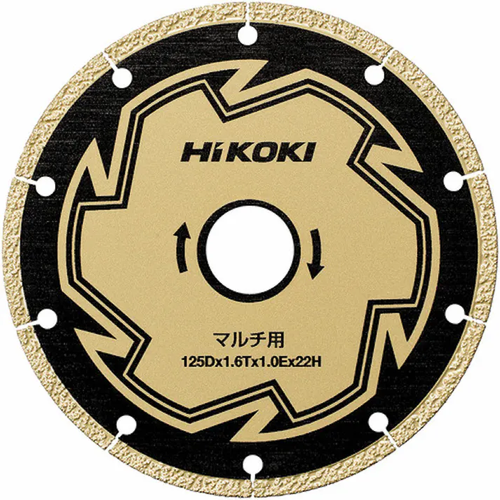 【CAINZ-DASH】工機ホールディングス チップソー125mm マルチ用 サイディング用 0037-1196【別送品】