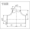 【CAINZ-DASH】フローバル 同径チーズ　Ｓ１０Ｓ　０９１０００６２ B-TS-10S-20A【別送品】