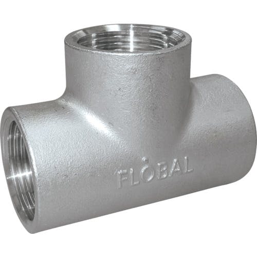 フローバル FLOBAL リブなしチーズ(SCS13A) 04100222 VT2-02 ねじ込み管継手(チーズ) フローバル FLOBAL リブなしチーズ(SCS13A) 04100222 VT2-02 ねじ込み管継手(チーズ)