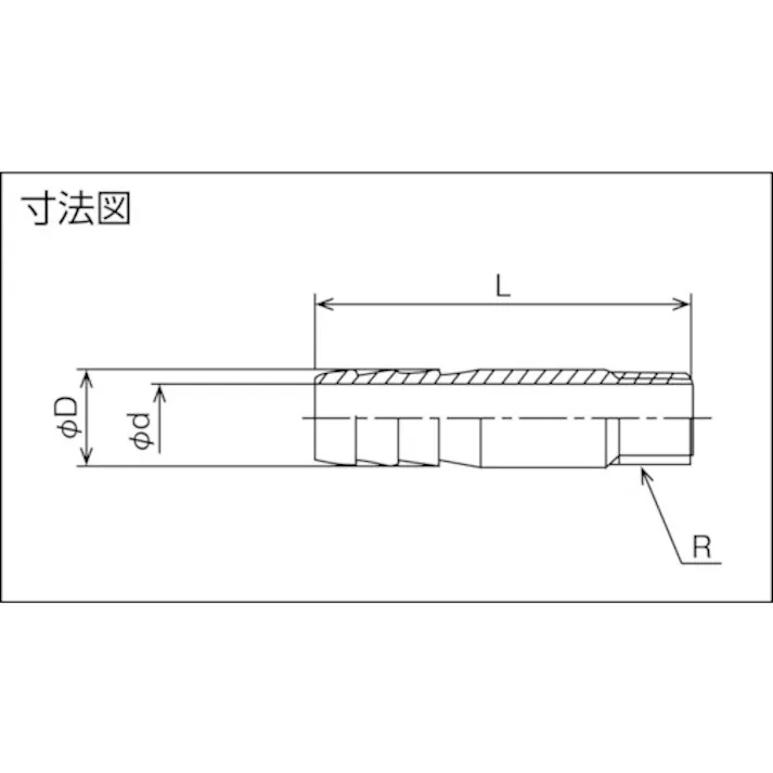 【CAINZ-DASH】フローバル 丸ホースニップル(SUS304TP) 04100463 VRHN-03【別送品】