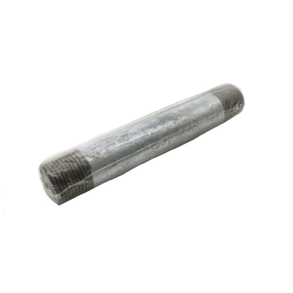 白ロングニップル 3/8×100L 鋼管・支持金具 白ロングニップル 3/8×100L 鋼管・支持金具