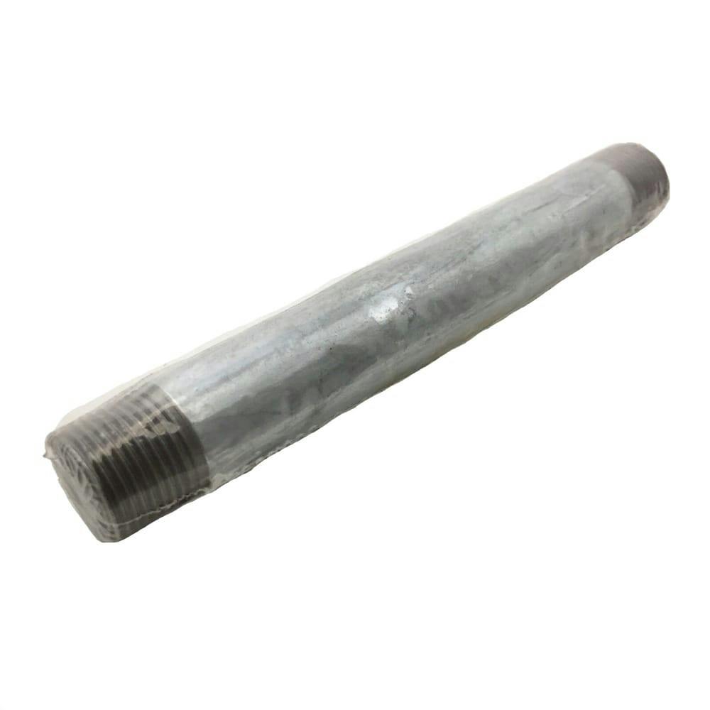 白ロングニップル 3/8×125L 鋼管・支持金具 白ロングニップル 3/8×125L 鋼管・支持金具