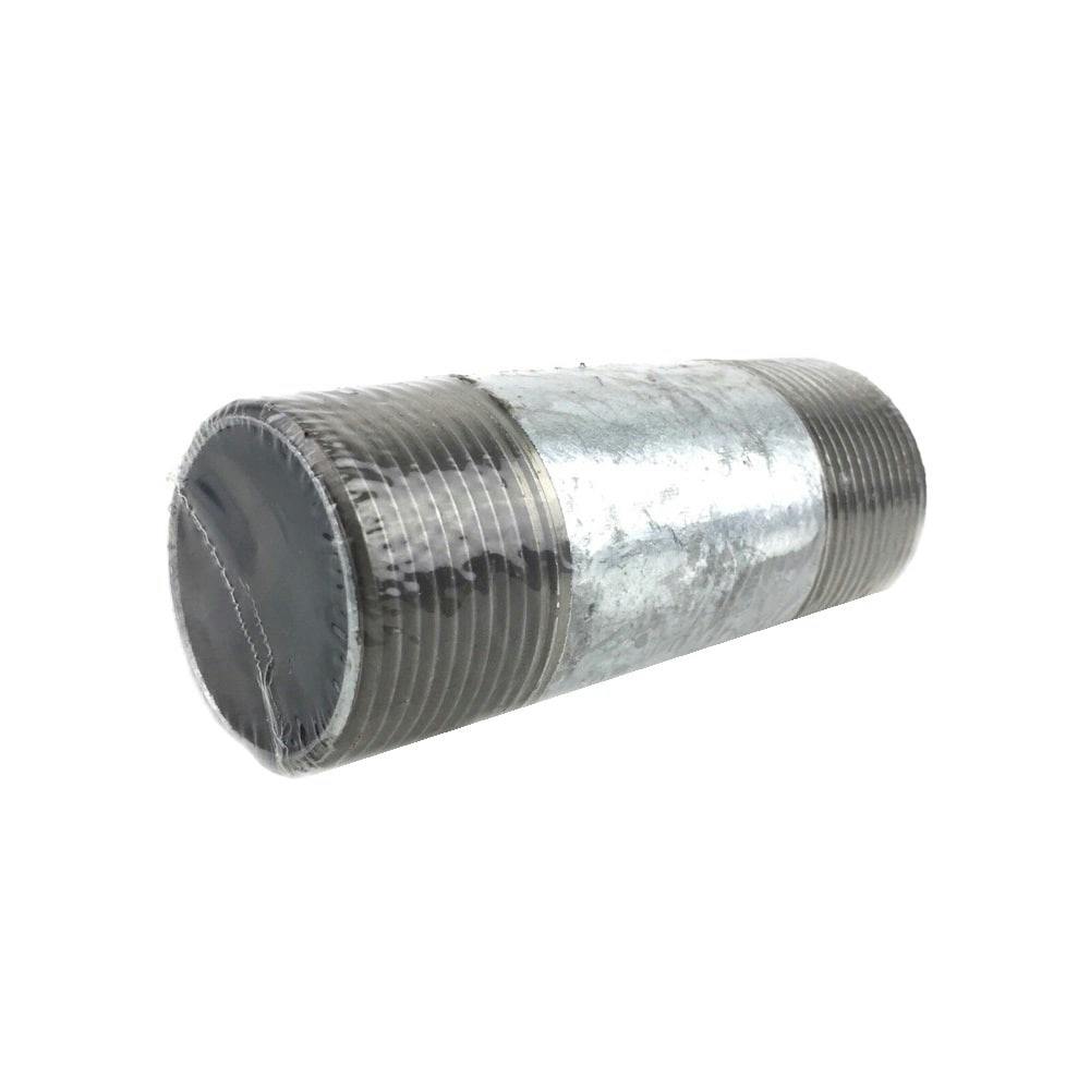 白ロングニップル 1"1/4×100L 鋼管・支持金具 白ロングニップル 1"1/4×100L 鋼管・支持金具