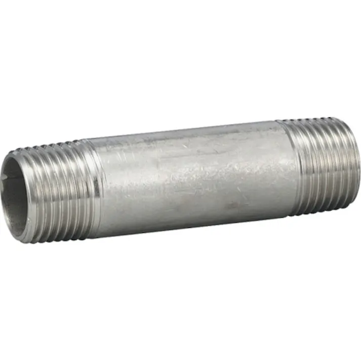 【CAINZ-DASH】フローバル 両長ニップル(SUS304TP) 04120007 VLN-S40-02050【別送品】