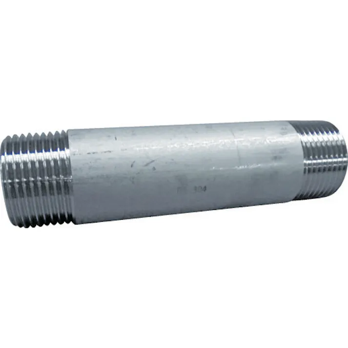 【CAINZ-DASH】フローバル 両長ニップル(SUS304TP) 04120034 VLN-S40-08125【別送品】