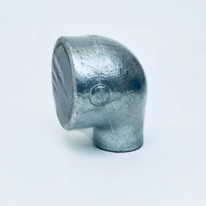 白異径エルボ 1”1/2×3/4