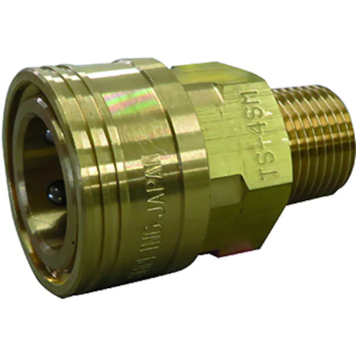 【CAINZ-DASH】フローバル 両路開放型クイックカップリング TS-4SM(BSBM) TS-4SM(BSBM)【別送品】