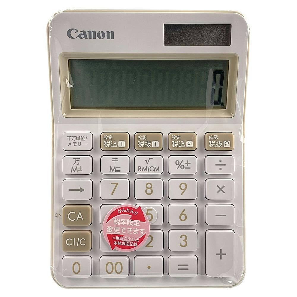 Canon カラフル電卓 LS-105WUC-IV キヤノン 4549292094893（20セット） QmlmLTnp65, 文具、ステーショナリー  - centralcampo.com.br